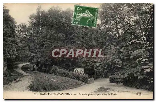 Saint Leu Taverny - Un Coin Pittoresque dans la foret - Cartes postales
