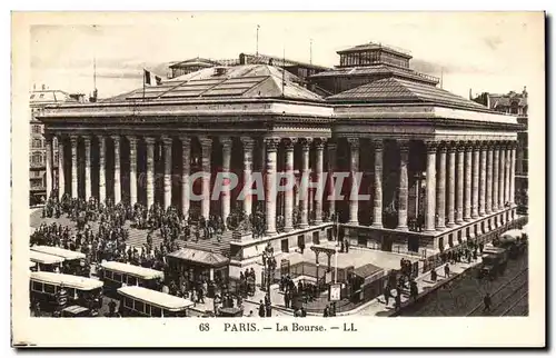 Paris Cartes postales La Bourse