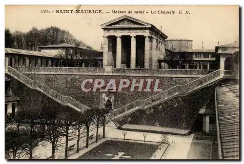 Saint Maurice Cartes postales Maison de sante La chapelle