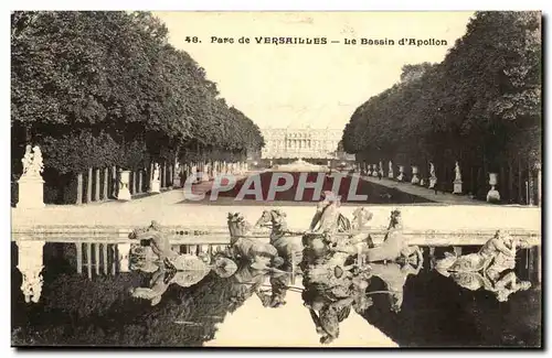 Versailles Cartes postales Bassin d&#39Apollon