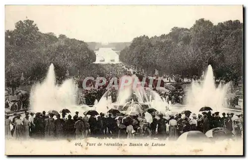 Versailles Cartes postales Bassin de Latone