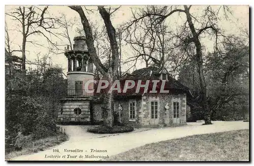 Versailles Cartes postales Trianon Laiterie ettour Marlborough