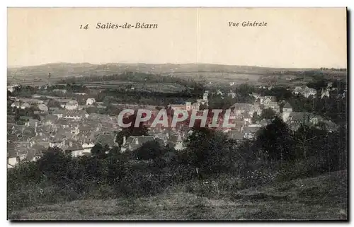 Salies de Bearn Cartes postales Vue generale