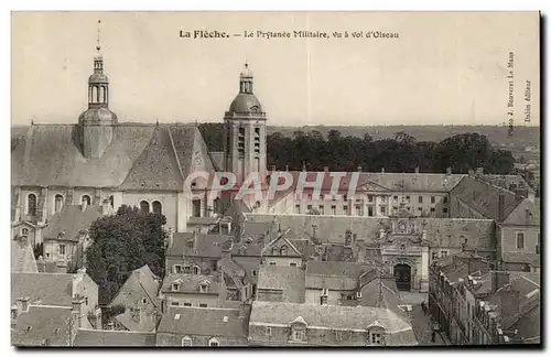 La Fleche Cartes postales Le Pyranee militaire vu a vol d&#39oiseau