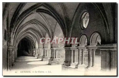 Luxeuil Cartes postales Le cloitre