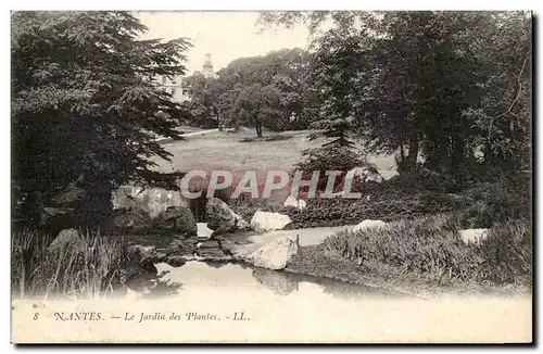 Nantes Cartes postales Le jardin des plantes