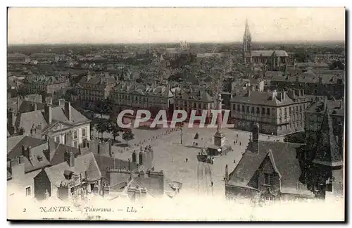 Nantes - Panorama - Cartes postales