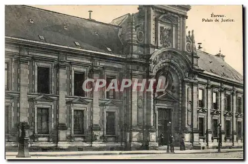 Evreux - Palais de Justice Ansichtskarte AK