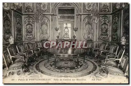 Fontainebleau - Salle du Conseil des Ministres Cartes postales