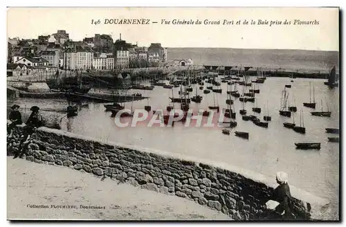 Douarnenez - Vue Generale et Grand Port et de la Baie prise de Plomarchs - Cartes postales