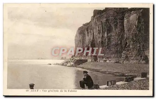 Ault - Vue Generale de la Falaise - Cartes postales