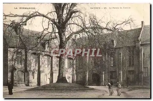 Bayeux Cartes postales le palais de justice