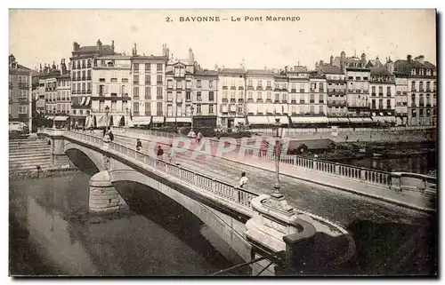 Bayonne Ansichtskarte AK Le pont Marengo