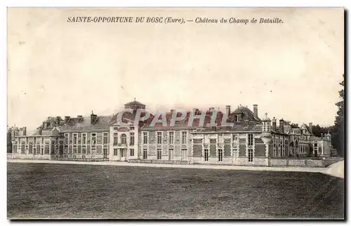 Saint opportune du Bosc Ansichtskarte AK Chateau du champ de bataille