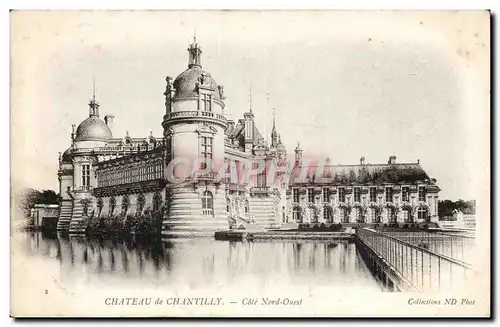 Chateau de Chantilly Ansichtskarte AK Cote Nord ouest