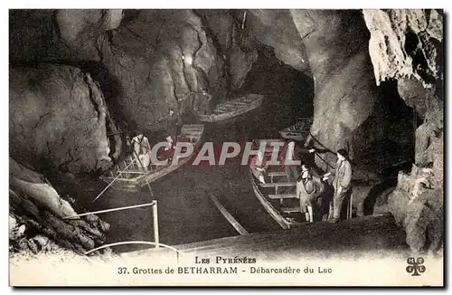 GRottes de Betharram Cartes postales Debarcadere du lac