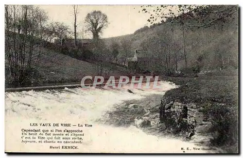 Vire Cartes postales les Vaux de Vire La Vire