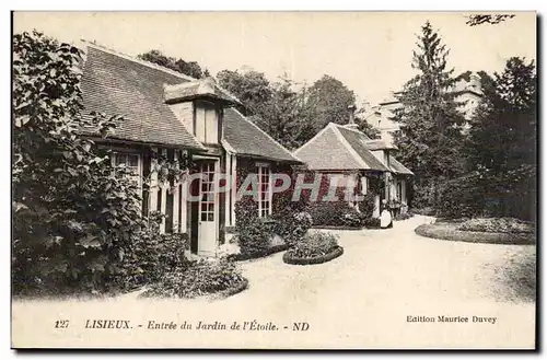 Lisieux Cartes postales Entree du jardin de l&#39etoile