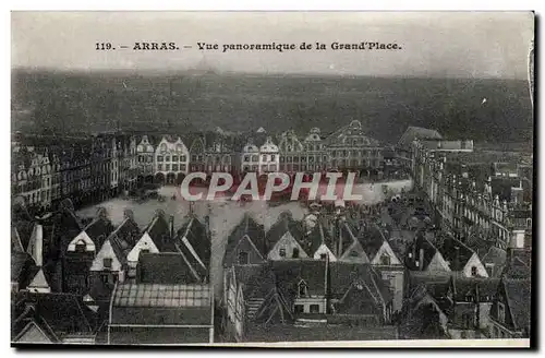 Arras Ansichtskarte AK Vue panoramique de la grande place