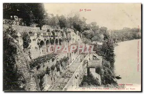 L'isle sur Adam Cartes postales Le rivage du Tarn