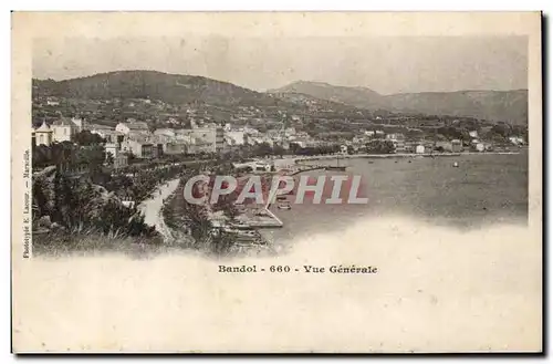 Bandol sur mer Cartes postales Vue generale