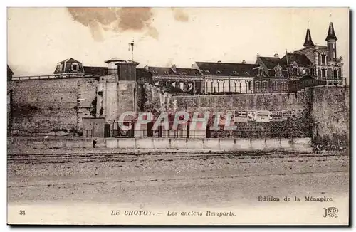 Le CRotroy Cartes postales Les anciens remparts