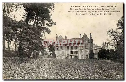 Chateau d&#39Arrancy Cartes postales En Laonnois edifie par Valentin Douglas eveque de Laon (1588 1598)