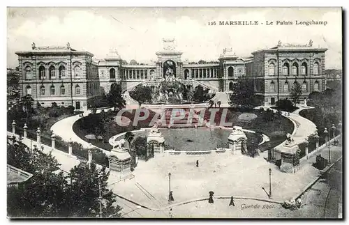 Marseille Cartes postales le palais Longchamp