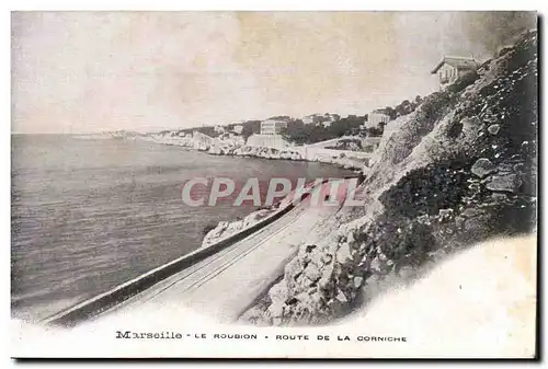 Marseille Ansichtskarte AK Le Roubion Route de la corniche