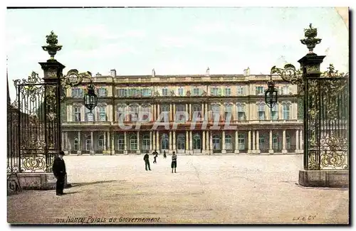 Nancy Cartes postales PAlais du gouvernement