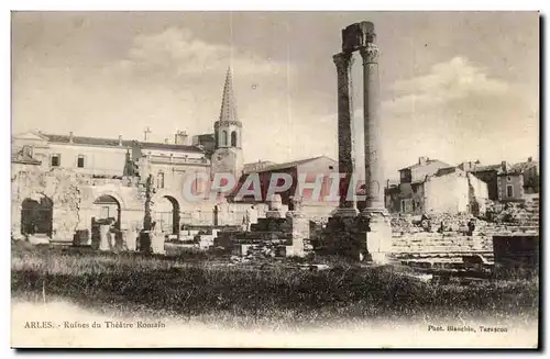 Arles Ansichtskarte AK Ruines du theatre romain