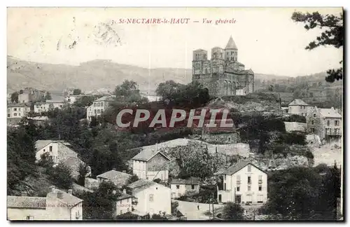 Saint Nectaire le haut Cartes postales Vue generale