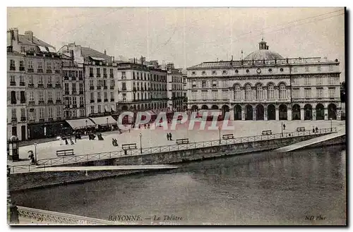 Bayonne Cartes postales Le theatre