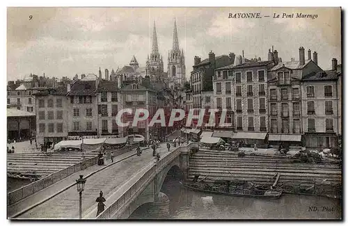 Bayonne Ansichtskarte AK Le pont Marengo