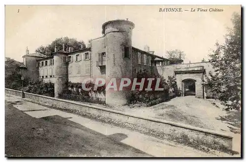 Bayonne Ansichtskarte AK Le vieux chateau