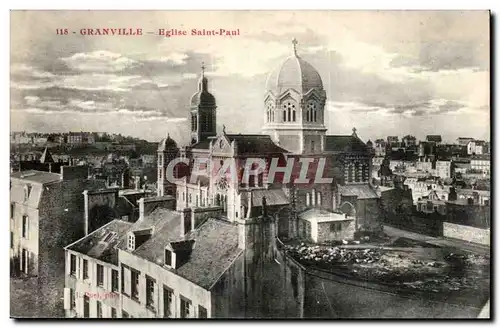 Granville Cartes postales Eglise sAint Paul