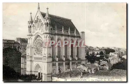 Angouleme Cartes postales la chapelle des Bezines