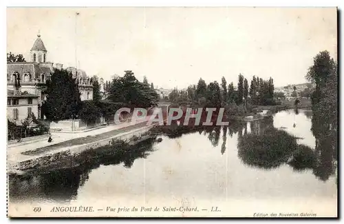 Angouleme Cartes postales Vue prise du pont Saint Cybard