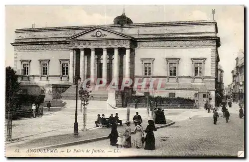 Angouleme Cartes postales le palais de Justice