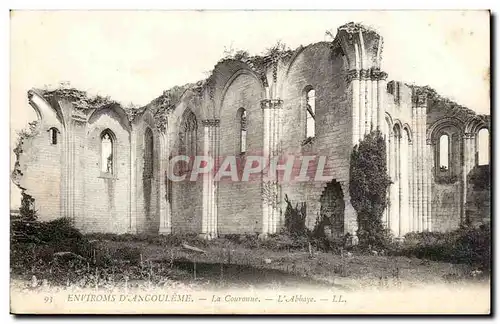 Environs d&#39Angouleme Ansichtskarte AK la couronne L&#39abbaye