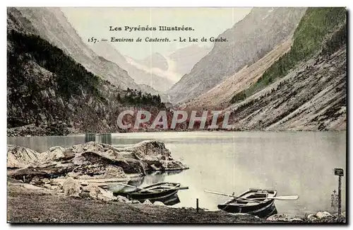 Environs de Cauterets Ansichtskarte AK Le lac de Gaube