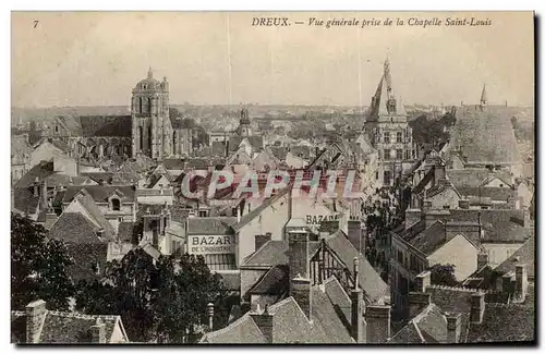 Dreux Ansichtskarte AK Vue generale prise de la chapelle Saint louis