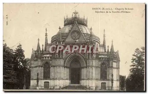 Dreux Cartes postales Chapelle Saint Louis SEpulture de la famille d&#39orleans