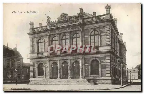 Chartres Cartes postales Le theatre