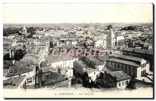 Libourne Cartes postales Vue generale