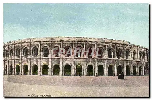 Nimes Cartes postales Les arenes