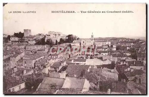 Montelimar Cartes postales Vue generale au couchant