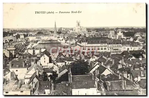 TRoyes Cartes postales Panorama Nord Est