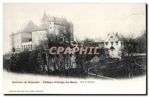 Environs de Grenoble Ansichtskarte AK Uriage les bains Chateau