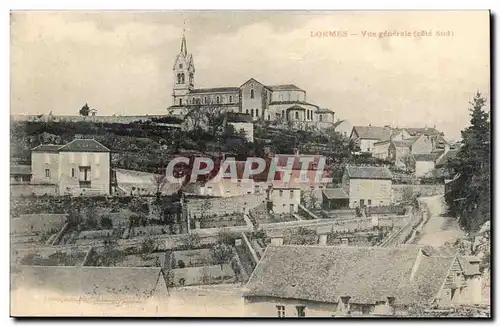 Lormes Cartes postales Vue generale